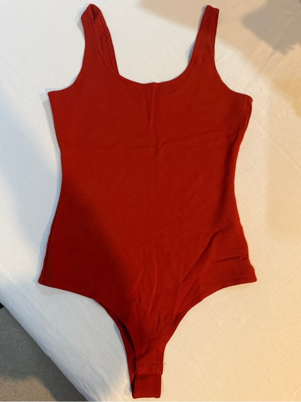 Auburn Scoop Neck Bodysuit